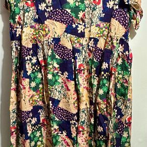 Buykud Floral A-Line Dress (279)